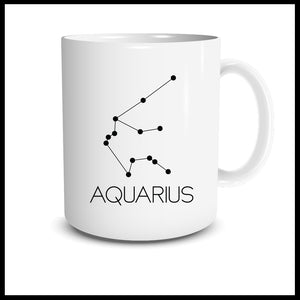 Aquarius Constellation Mug