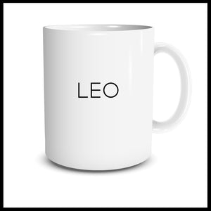 Leo Zodiac Mug