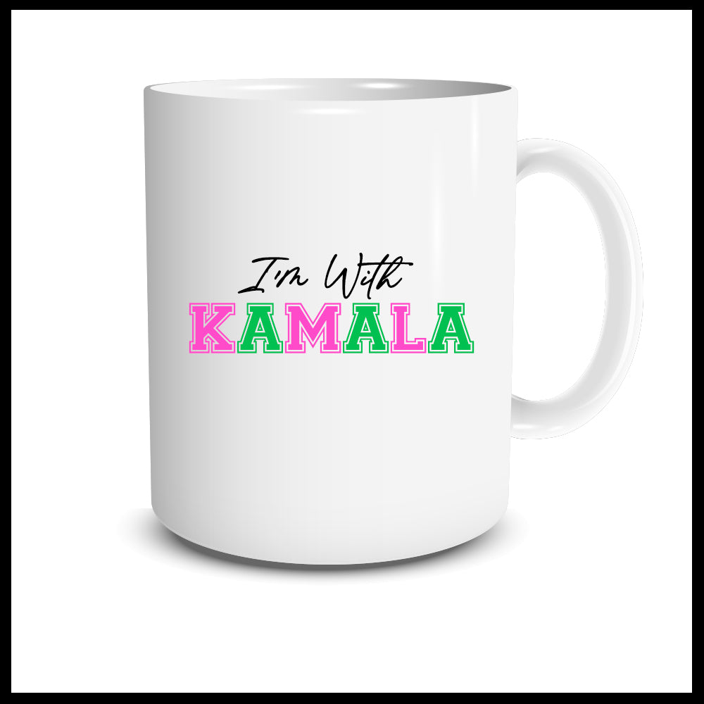 I'm With Kamala (Pink & Green)