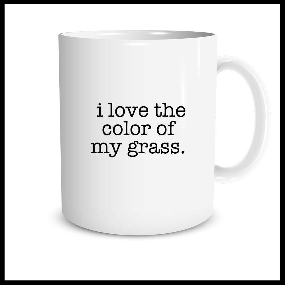 I Love The Color Of My Grass (typewriter)
