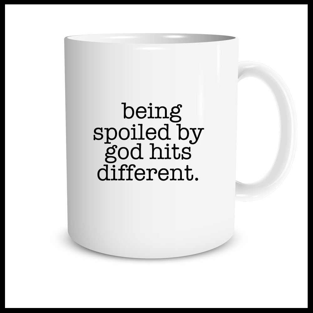 Being Spoiled By God Hits Different (typewriter)