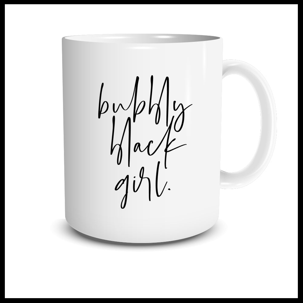 Bubbly Black Girl Mug