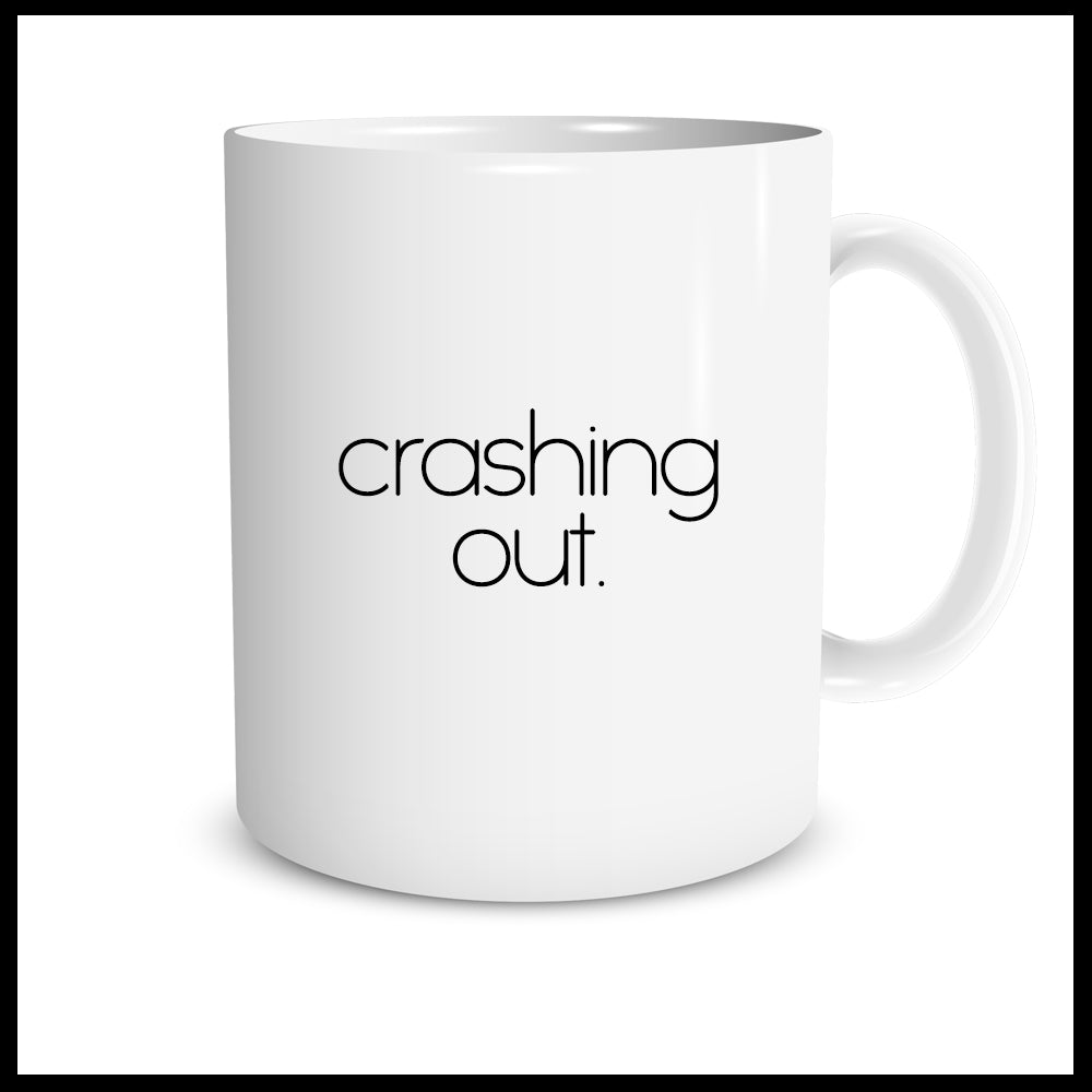 crashing out (lowercase slim)