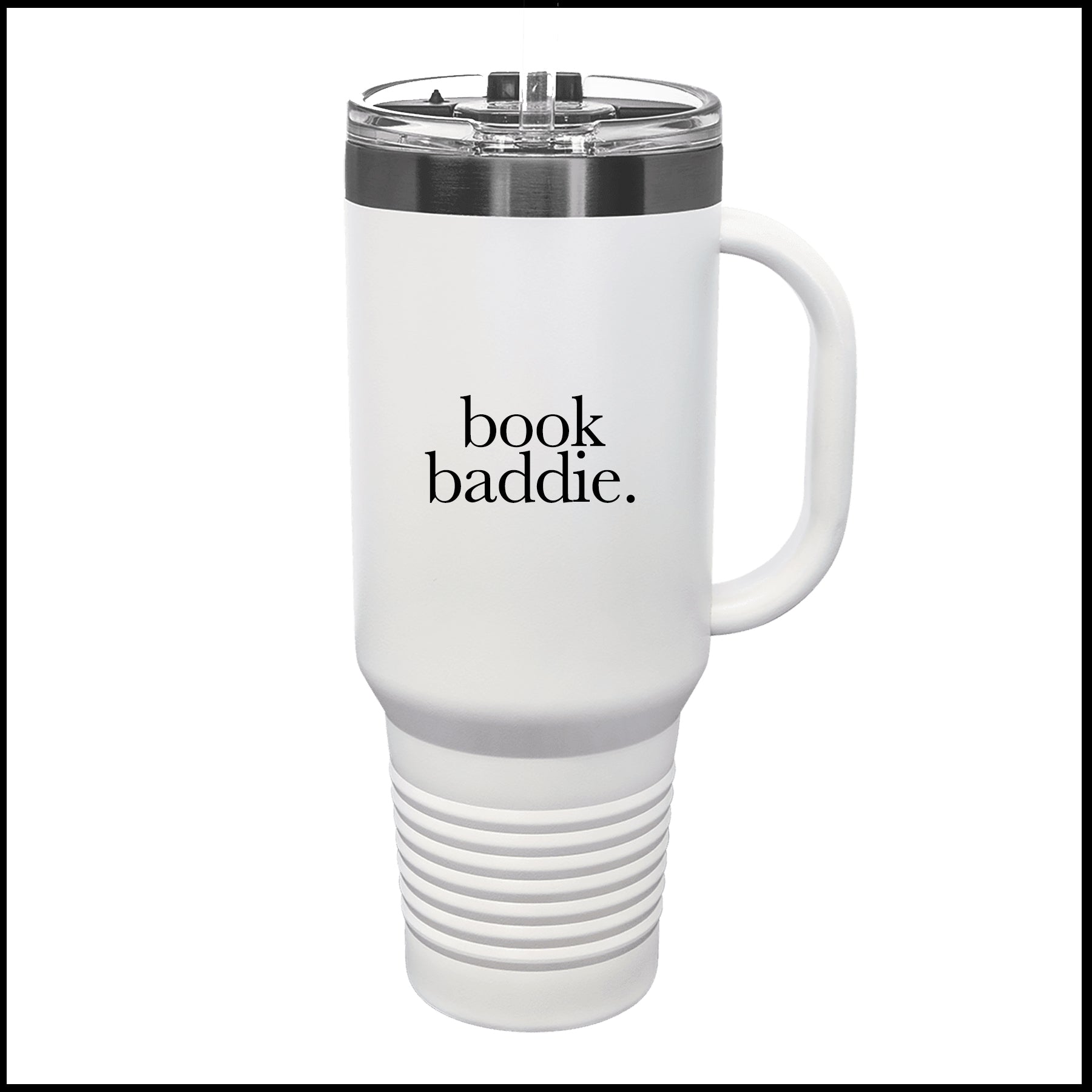 Platinum Tumbler - Book Baddie.