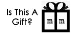 Is this a GIFT? Please include gift note here: