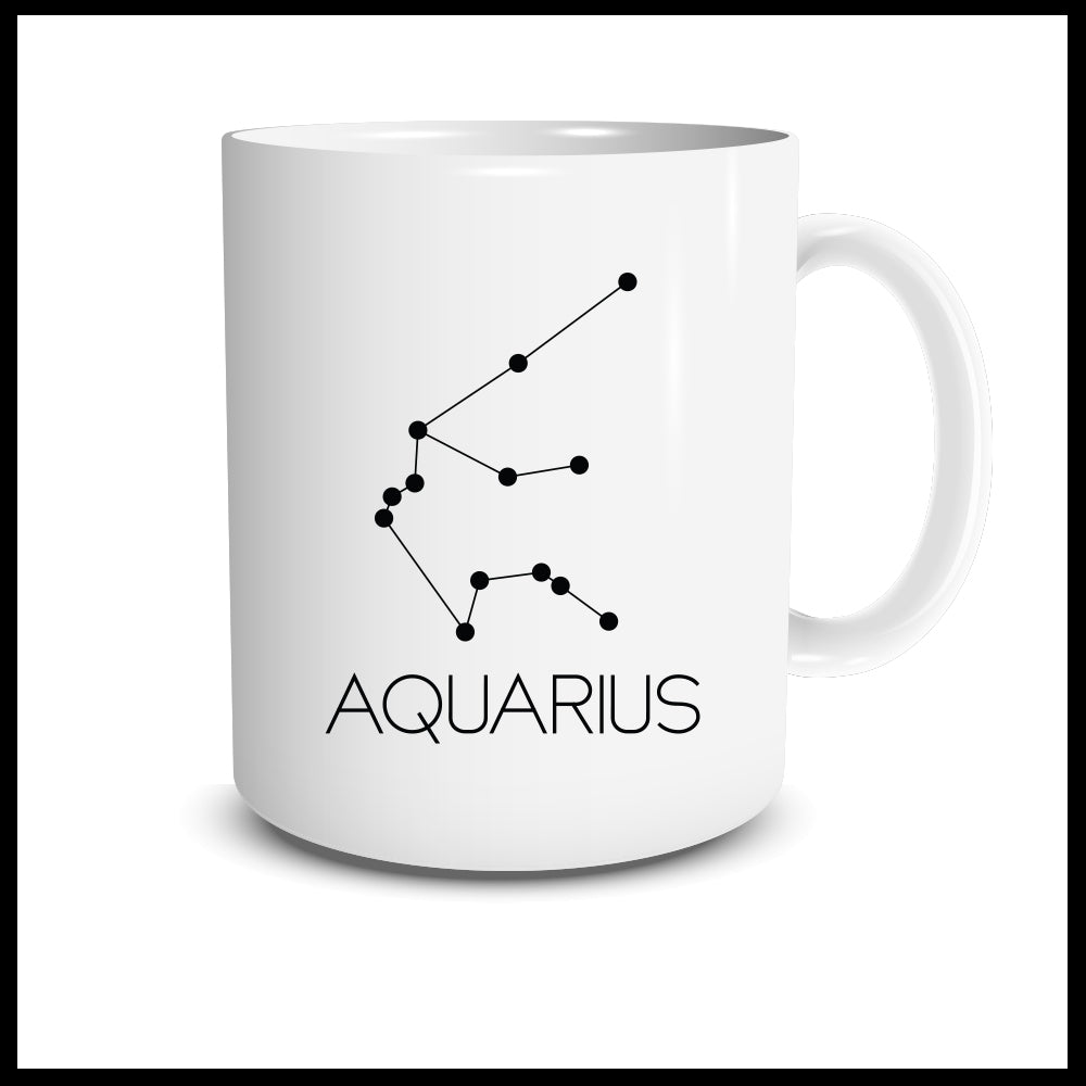 Aquarius Constellation Mug