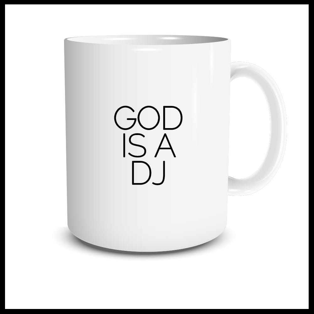 God Is A DJ Mug