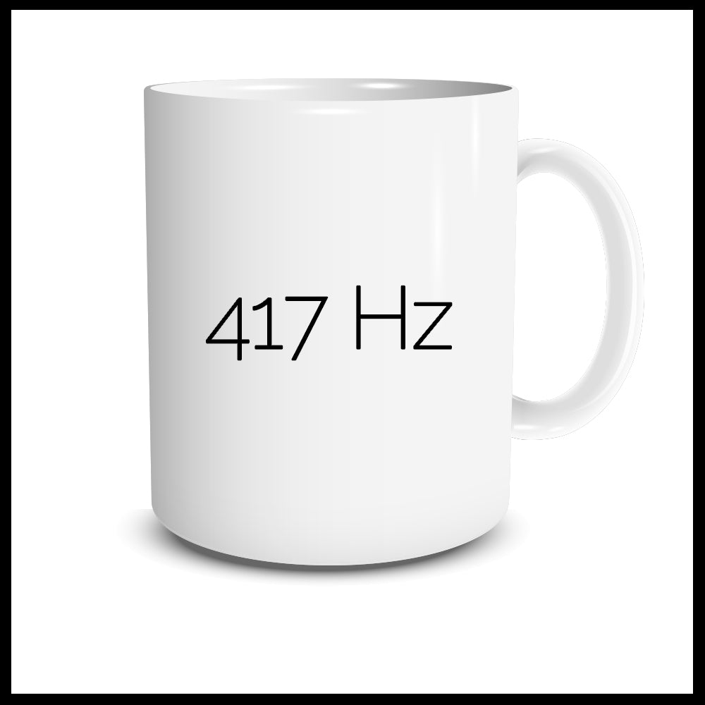 417 Hz (Clearing Negative Energy) Mug