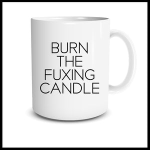 Burn the Fuxing Candle Mug