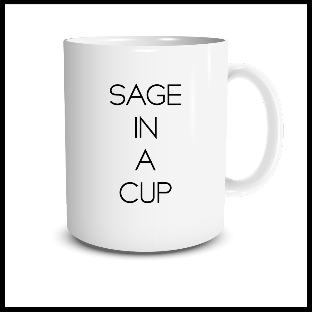 Sage in a Cup Mug