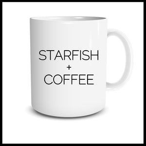 Starfish + Coffee Mug