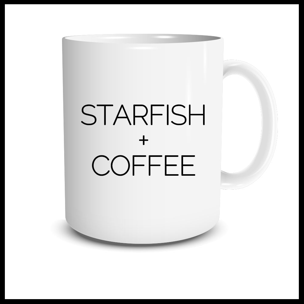 Starfish + Coffee Mug